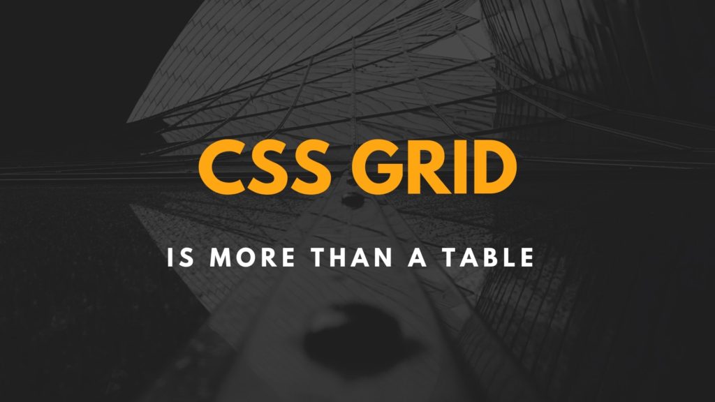CSS Grid slajd z prezentacji